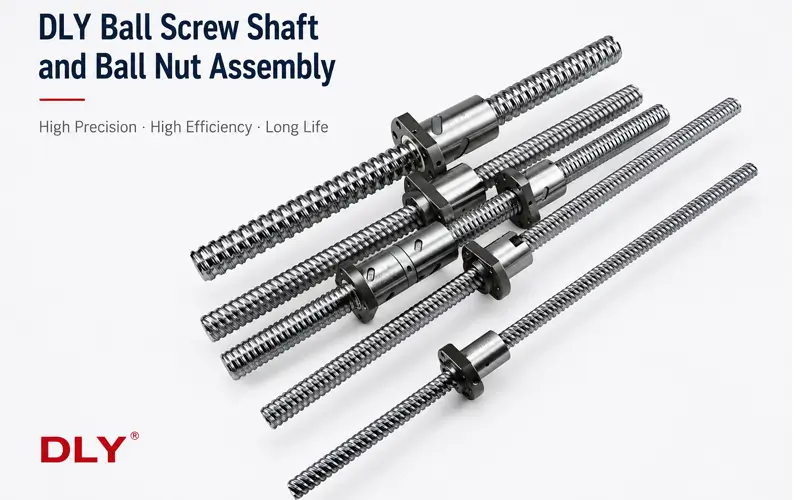 DLY ball screw shaft and ball nut assembly for CNC and automation equipment DLY ball screw shaft and ball nut assembly for CNC and automation equipment